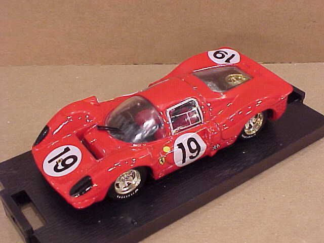 43 Brumm Diecast Ferrari 330 P4 67 LeMans 19 Klass