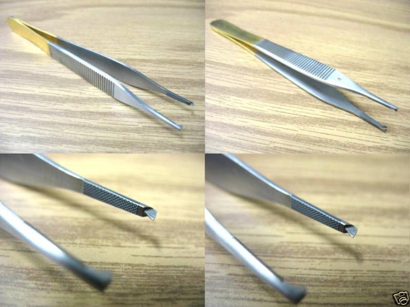 Adson Tissue Rat Tooth 1X2T Kocher Forceps 4 75