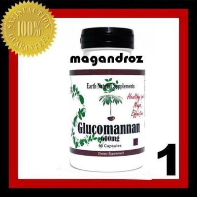 1x Glucomannan Konjac Root Dietary Fiber 90CAP