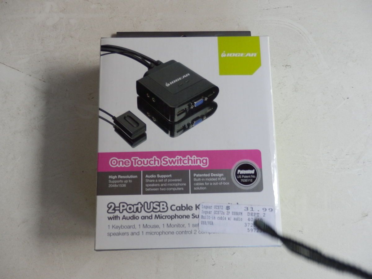 IOGEAR KVM Switch