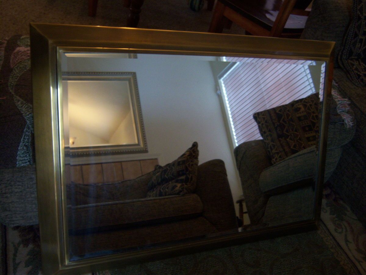 LA BARGE WALL MIRROR Large Rectangular 41 X 29 Rocklin CA Sacramento