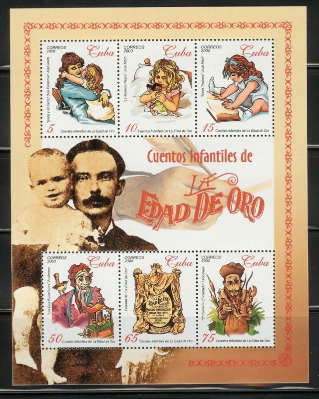 Cuba 2000 Jose Marti La Edad de Oro s s SC 4093A MNH