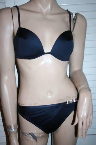 La Perla Navy Blue Bikini Aqua Suit Aquasuit 44 8