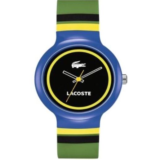 New Lacoste 2020033 Goa Logo Dial Silicone Strap Watch