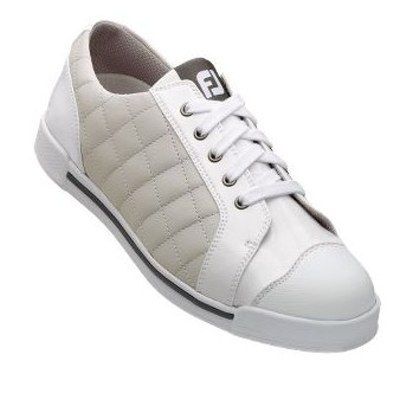 Footjoy FJ Womens Ladies Golf Shoes Summer Series 98927 Quilted White