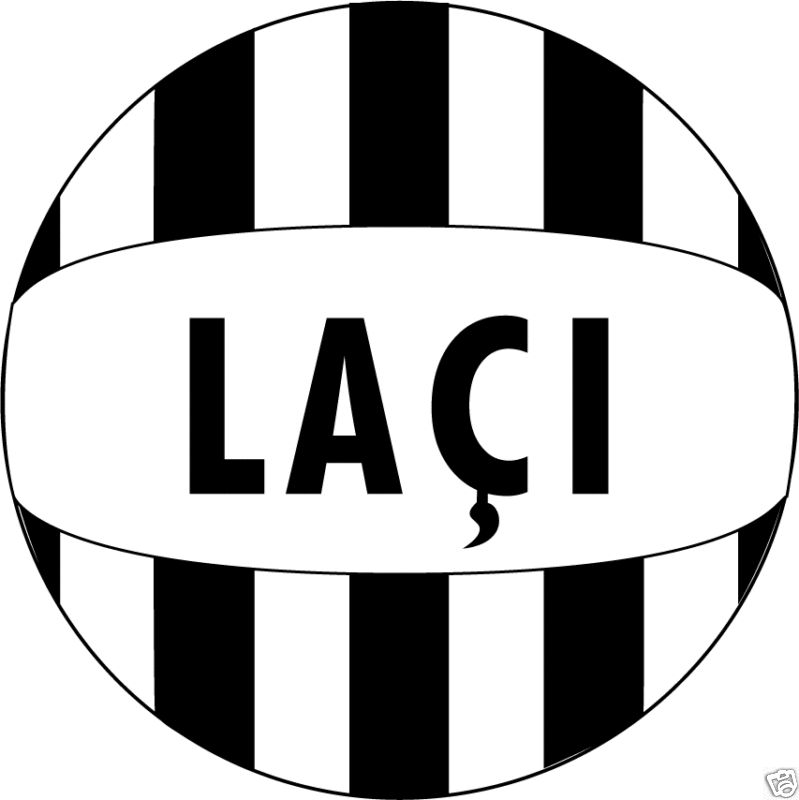 KF Laci Albania Football Soccer Bumper Sticker 5X5