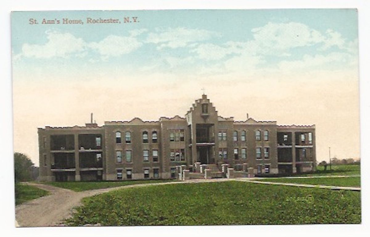 St Anns Home Rochester N Y Vintage Postcard