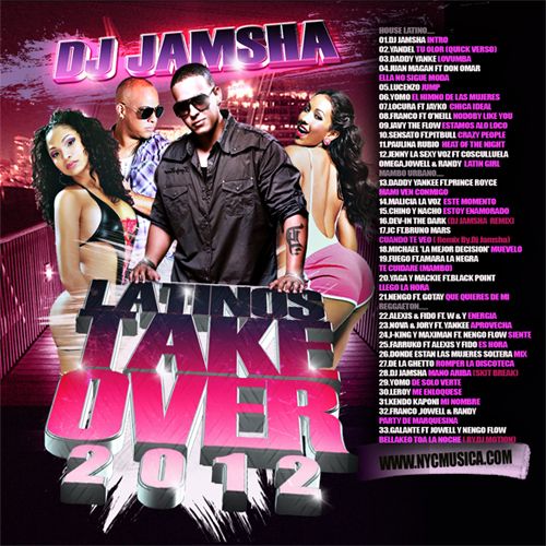 DJ Jamsha Latin Takeover 2012 Mambo Reggaeton Latin Pop