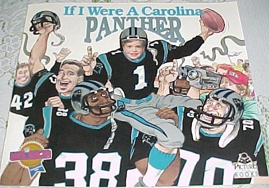 Carolina Panthers Football NFL Personalized Kids Book