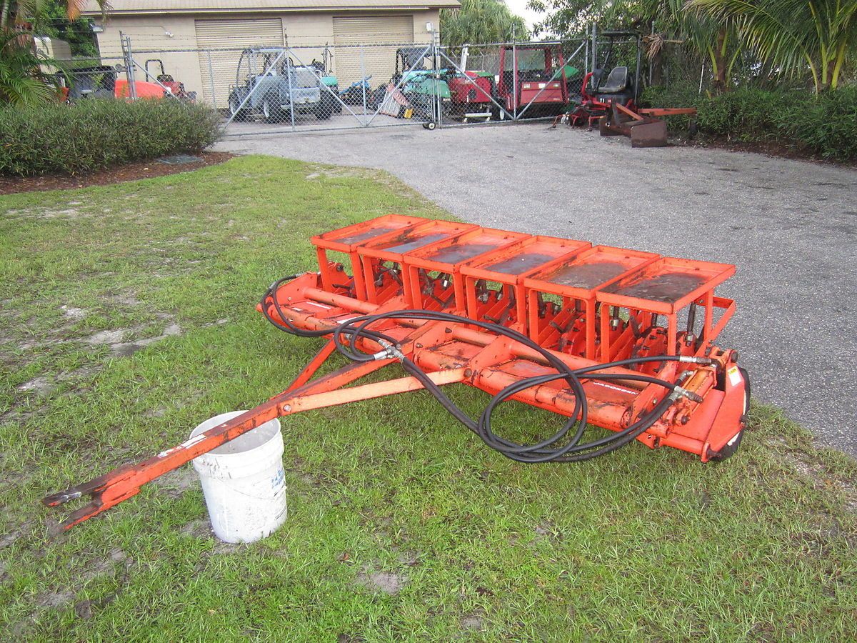 Jacobsen Core Aerator Plugger Lawn Slicer Tractor Pull Ryan Lawnaire On