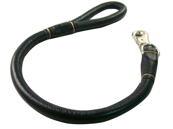  SECURITY GENUINE LEATHER DOG LEAD LEASHES for LARGE DOGS 80 cm 32 in