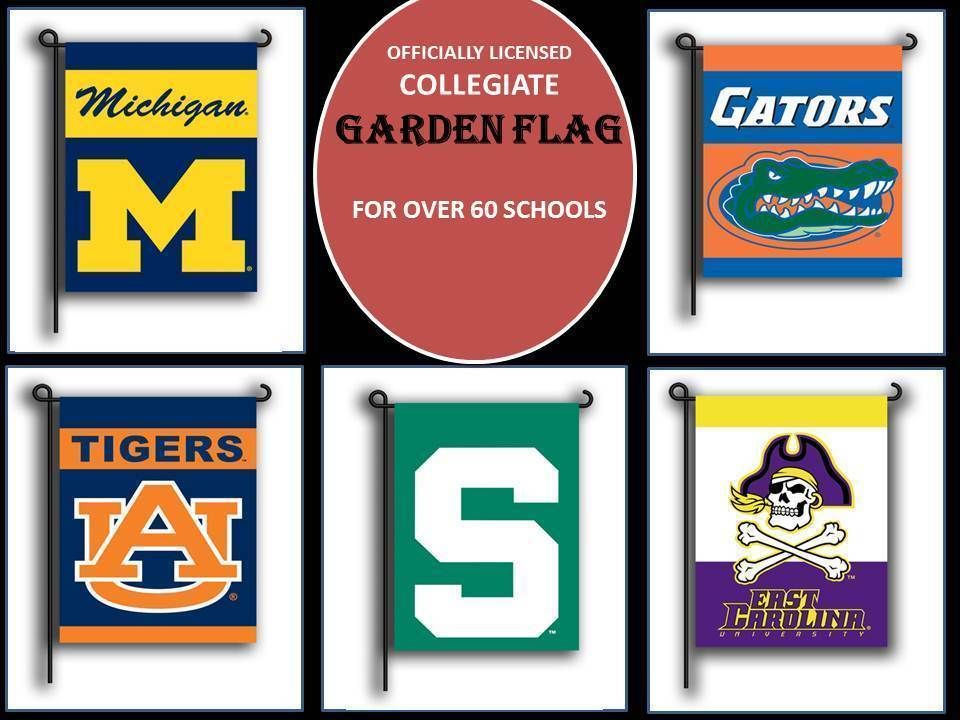Official College Garden Flag University Garden Flag College Flags