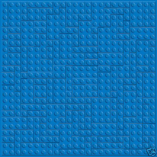 CI Lego Classic Blue Brick Block Embossed 12x12 Paper