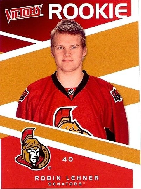 2010 11 UD Series 2 Victory Rookie 316 Robin Lehner