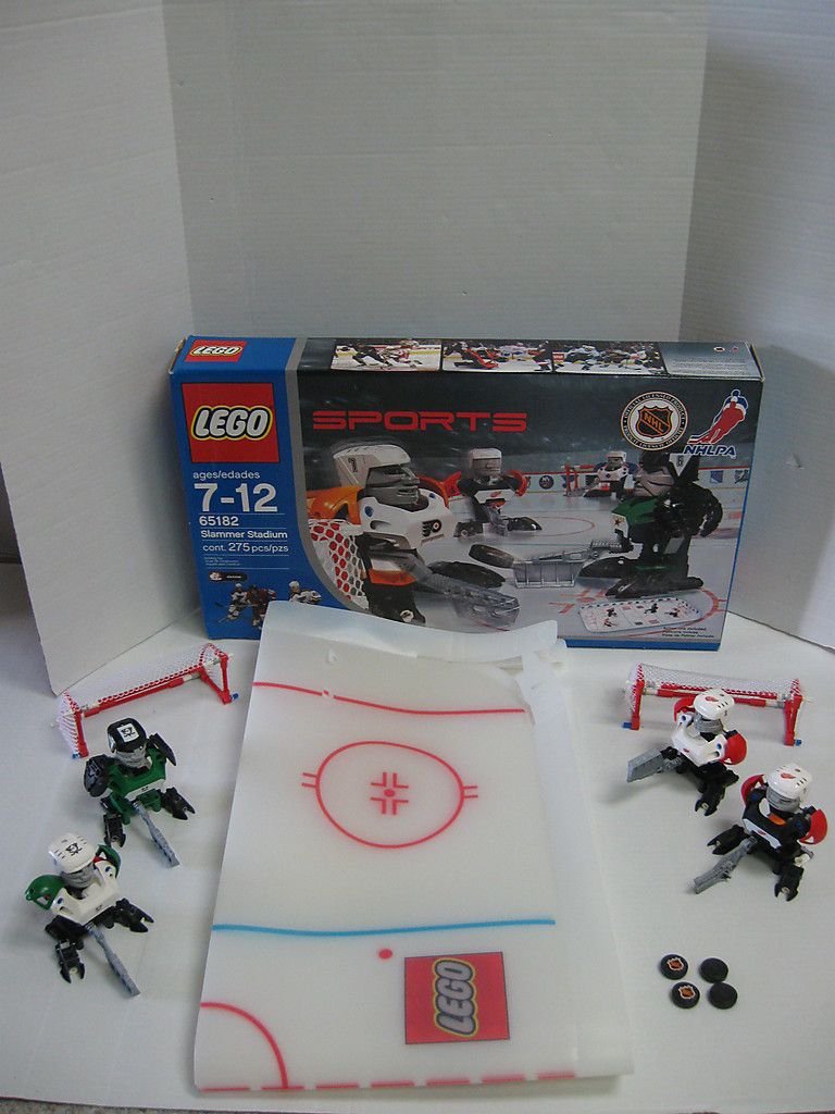 Lego NHL SLAMMER STADIUM SET 65182 DETROIT RED WINGS ANAHEIM MIGHTY