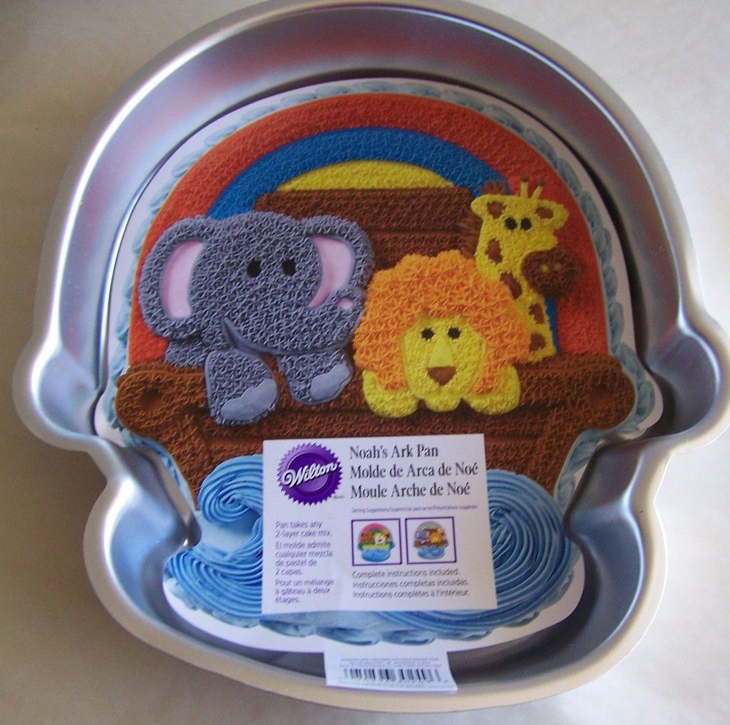 Wilton Noahs Ark Cake Pan 10 x 11 x 2