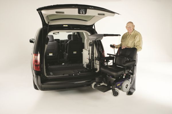 570 BIG LIFTER WHEELCHAIR SCOOTER POWERCHAIR VEHICLE LIFT 400# VAN SUV