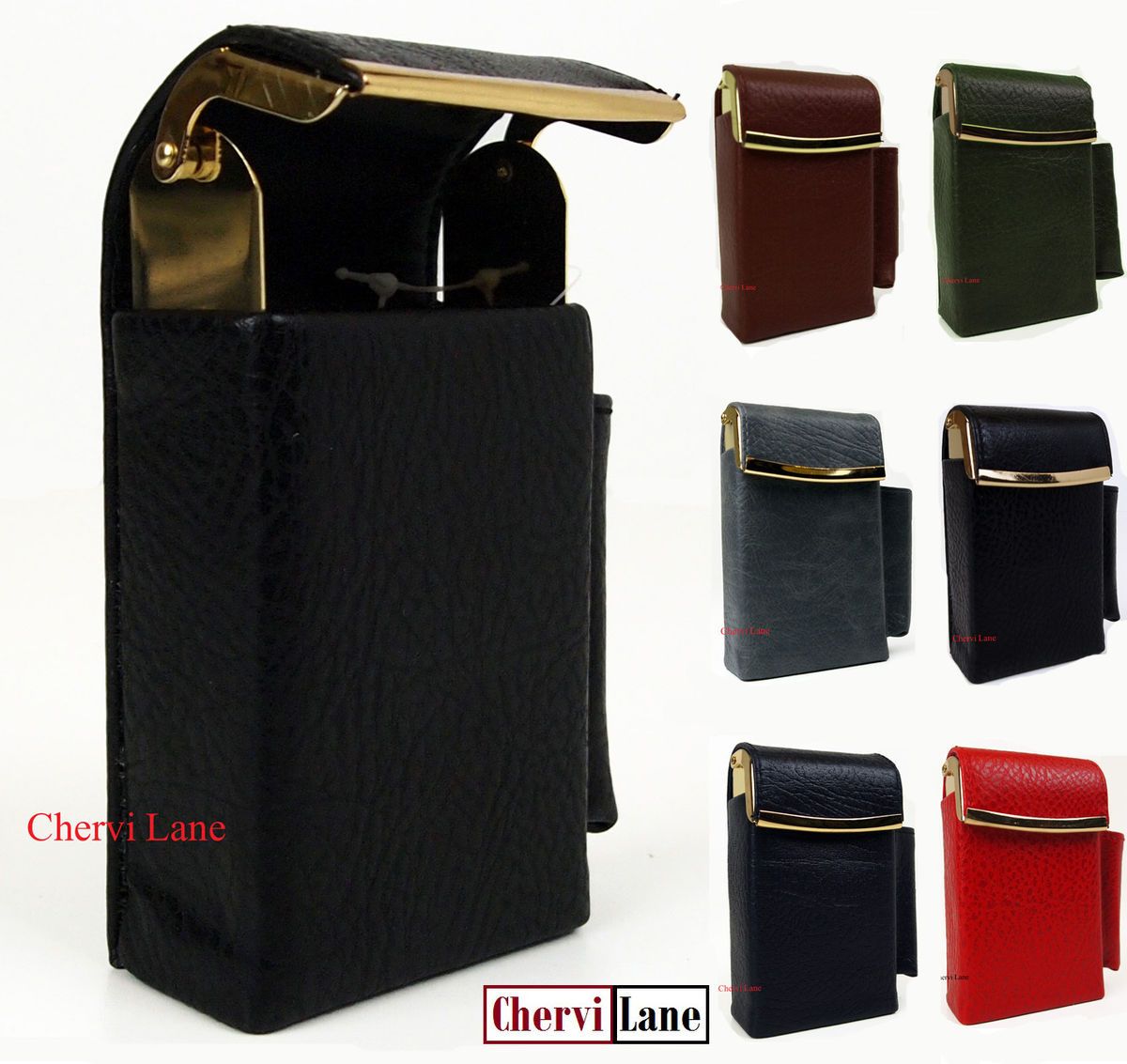 Tobacco Cigarette Cigar Lighter Holder Case Purse Wallet