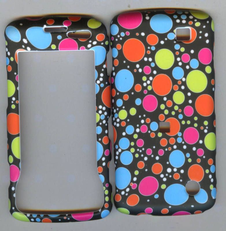 LG Chocolate Touch VX8575 Faceplate Cover Case Polkadot