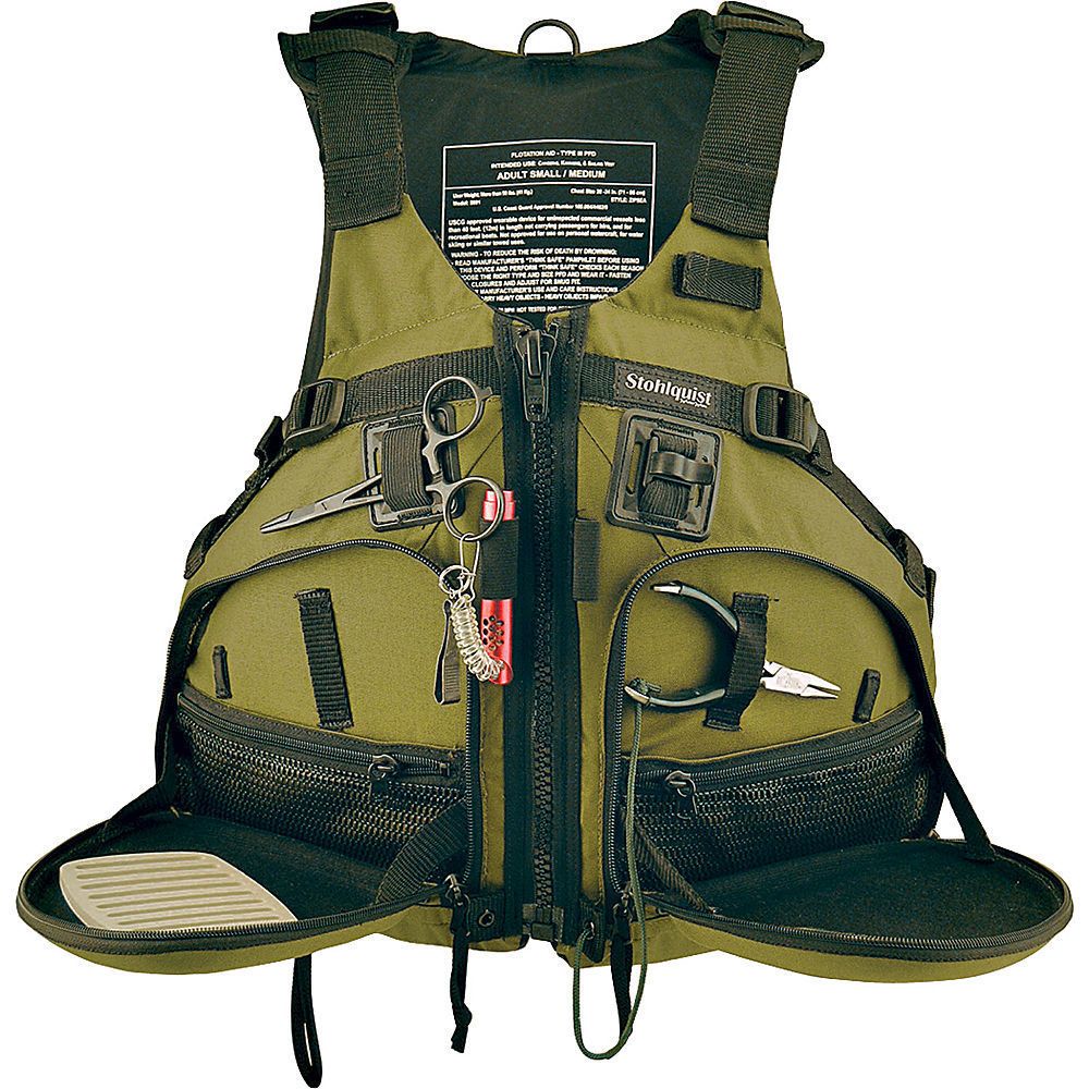 Waterware Fisherman Fishing Kayak Life Jacket 2012 New