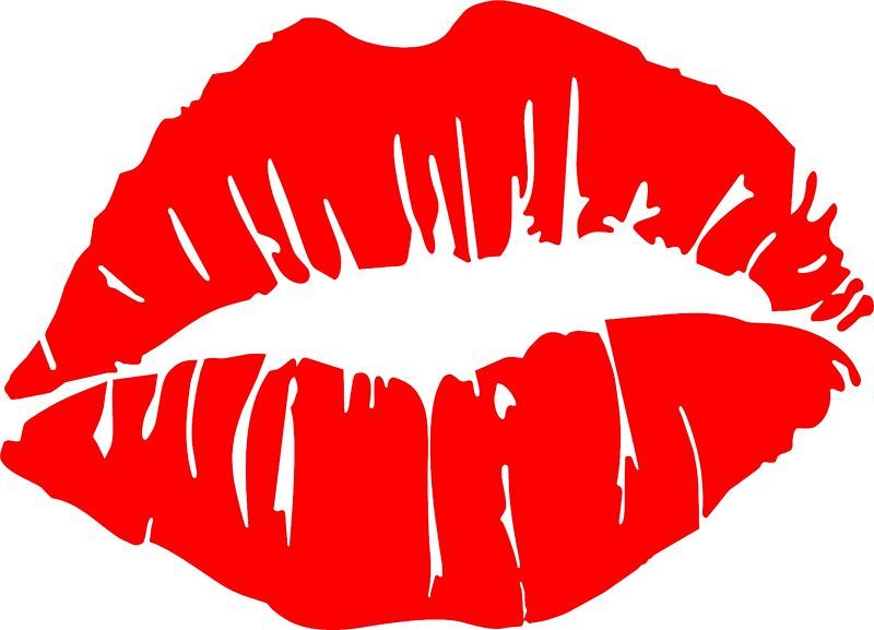 Sexy Lips Sticker Vinyl Decal Wall Decal