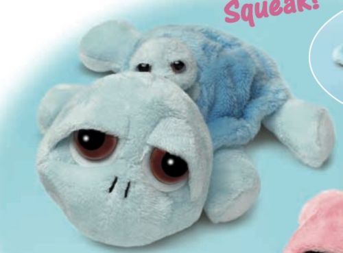 Lil Peepers Splish Baby Blue Turtle Soft Plush Toy MD