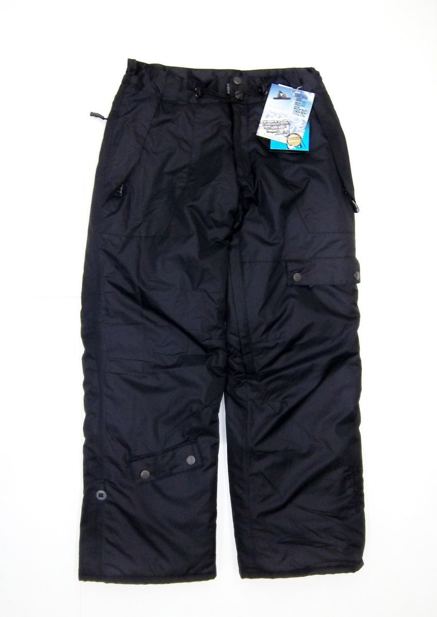 Liquid Mens Venture Snowboard Pant M12109 Black Size M