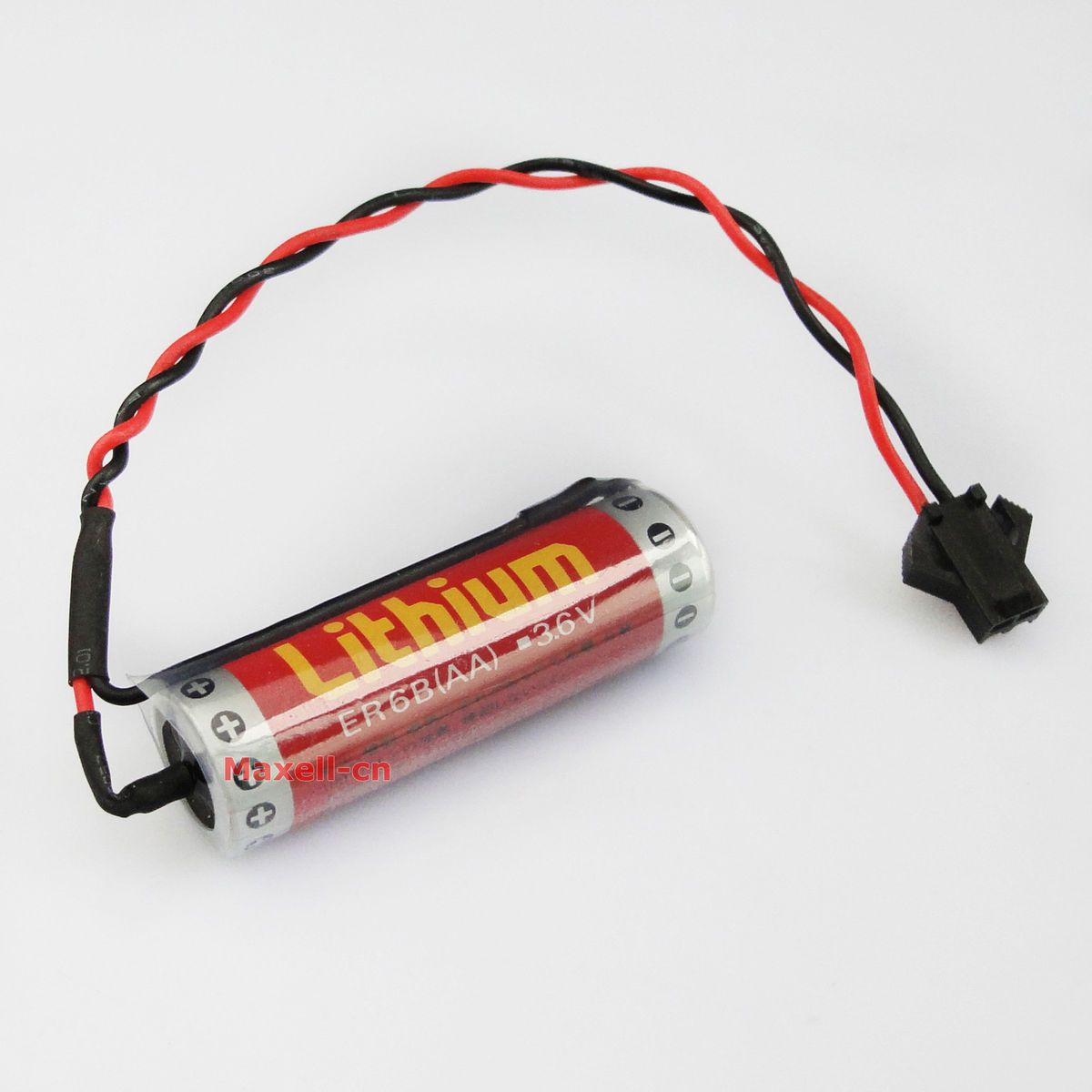 Maxell ER6B AA 14500 3 6V 1800mAh Lithium Battery with PLC Made in