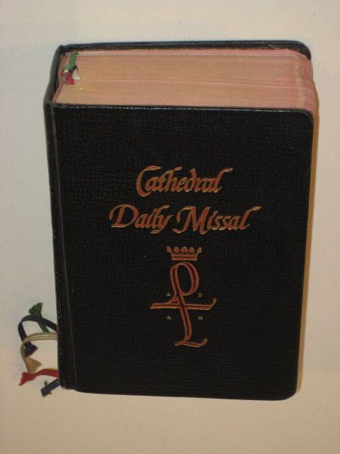 Cathedral Daily Missal Lohmann C 1961 Decorative HC