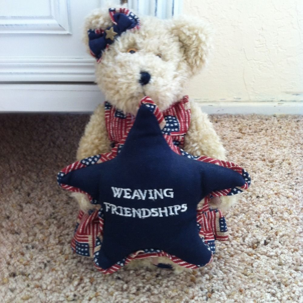 Boyds Americana Plush Wendy Weaver Longaberger Exclusive