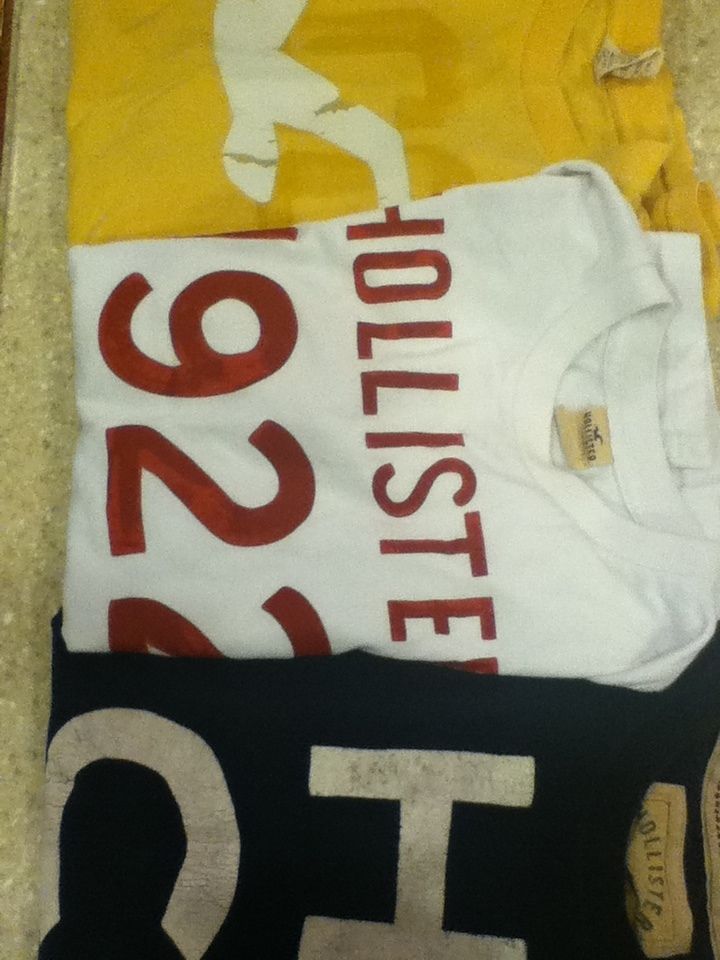 Lot of 3 Hollister Shirts Size M