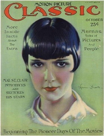 Louise Brooks Best Portrait Motion Picture Classic Mag