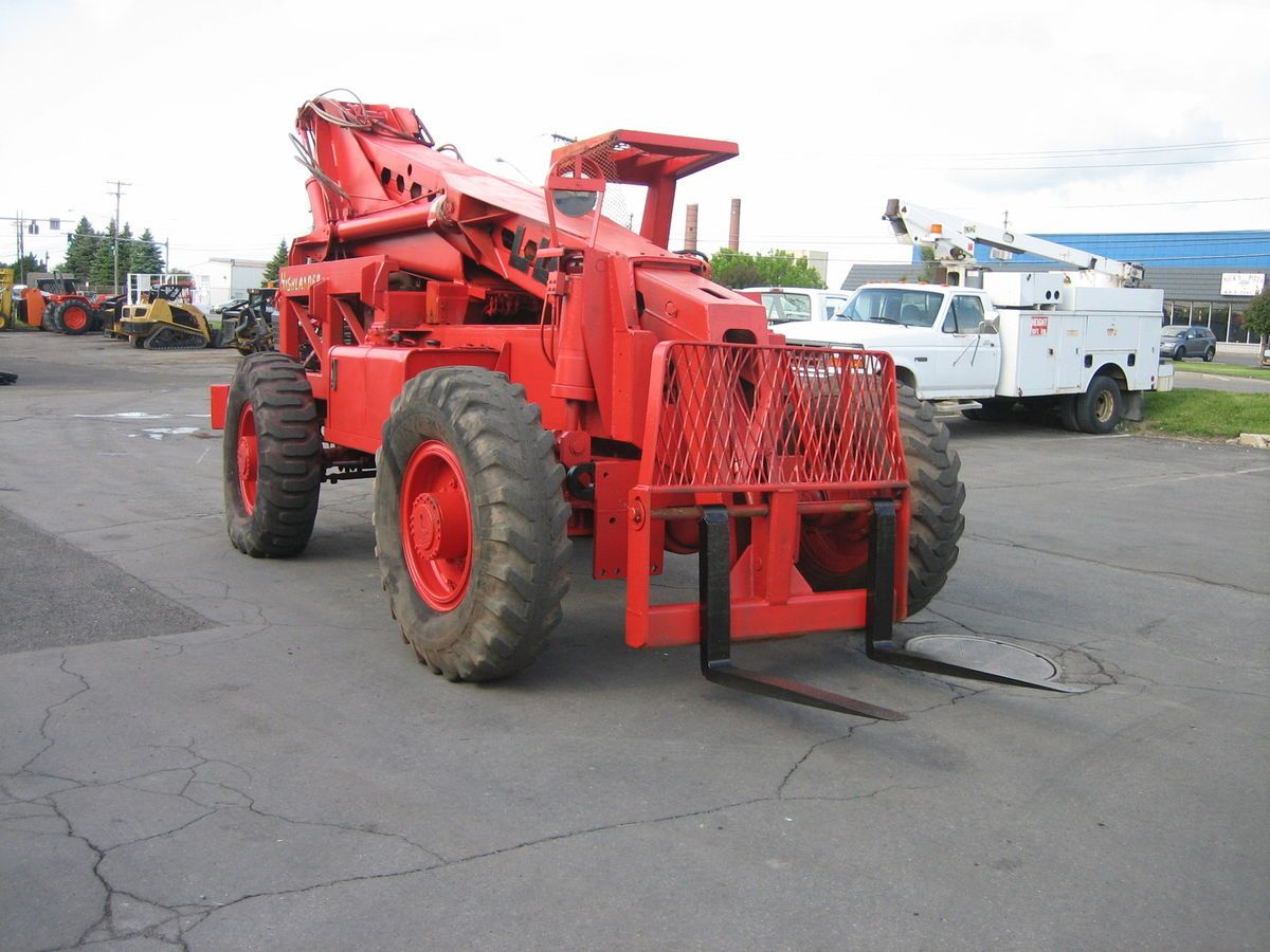 LULL 8000 CAP. 4WD ROUGH TERRAIN FORKLIFT 4 CYL. DIESEL 42 FORKS 34