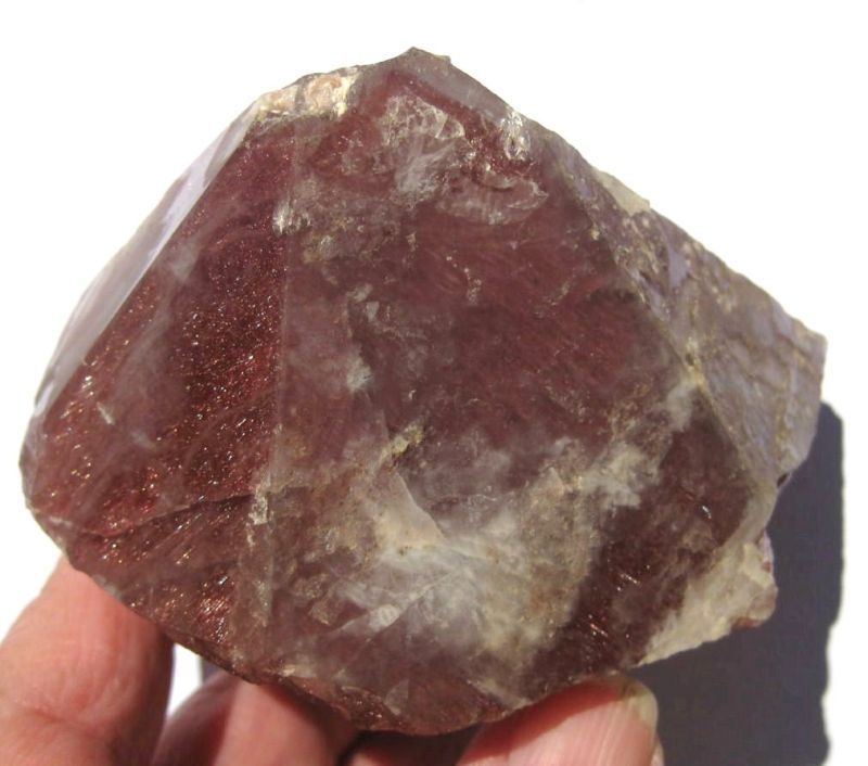 RARE Strawberry Quartz Crystal Magdalena Mexico 10 Oz