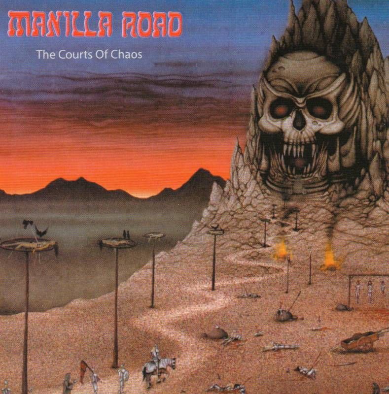 Manilla Road Courts of Chaos CD New RARE Import 1 Bonus