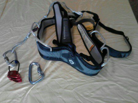Mens Rock Climbing Harness Used Once Indoors Size Large