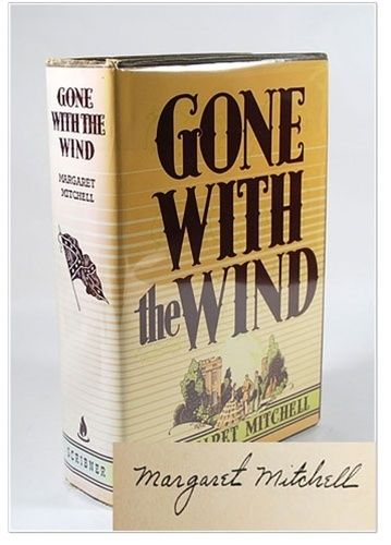 Margaret Mitchell GONE WITH THE WIND Signed First Edition Printing May