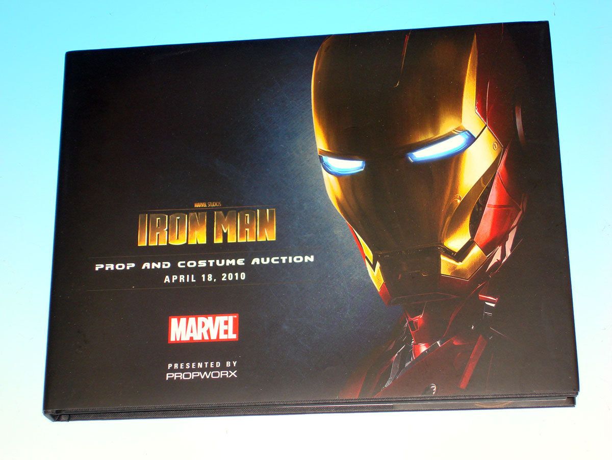 Marvel Studios Iron Man Movie Prop Costume Auction Hardcover PROPWORX