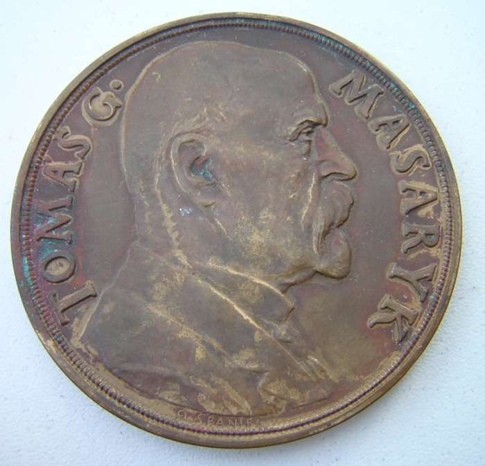 Czechoslovakia President Tomas G Masaryk 1935 Medal