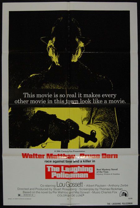 The Laughing Policeman 1973 Walter Matthau Poster