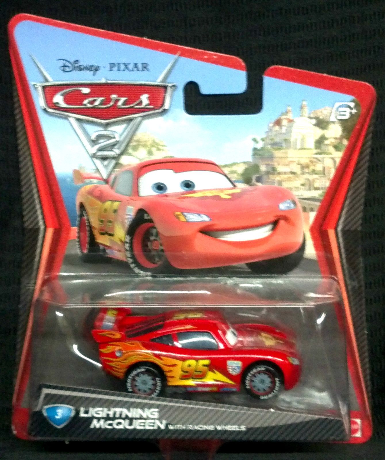 McQueen with Racing Wheels / Disney / Cars 2 / 155 / Mattel / 2010 on ...