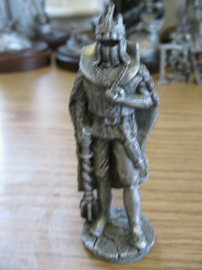 Sculpture The Black Knight 1985 Maurus Fantasy Wizards Dragons