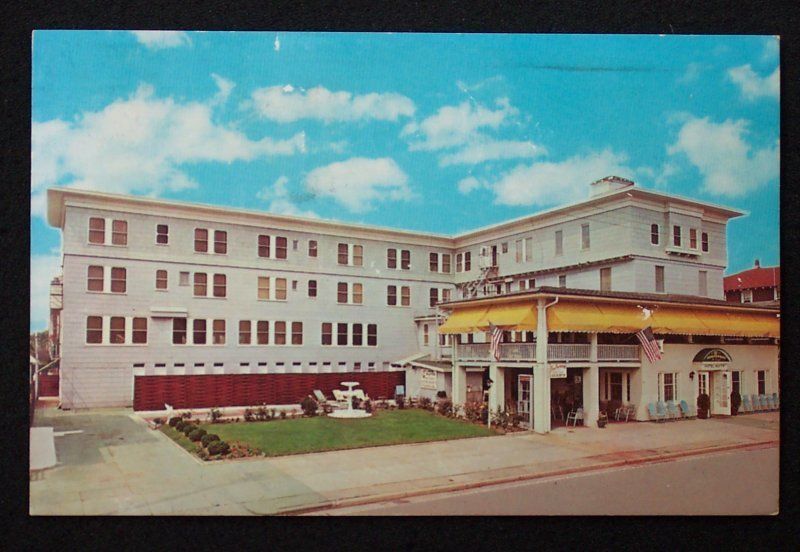 Hotel Brighton Place McCook Ocean City NJ Cape May Co Postcard