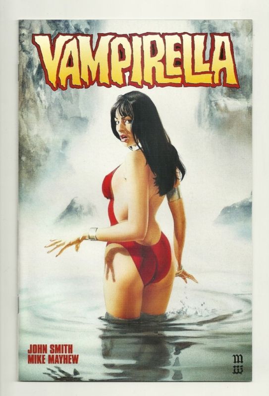 Vampirella 2nd 4 Mike Mayhew Cover 1st Print