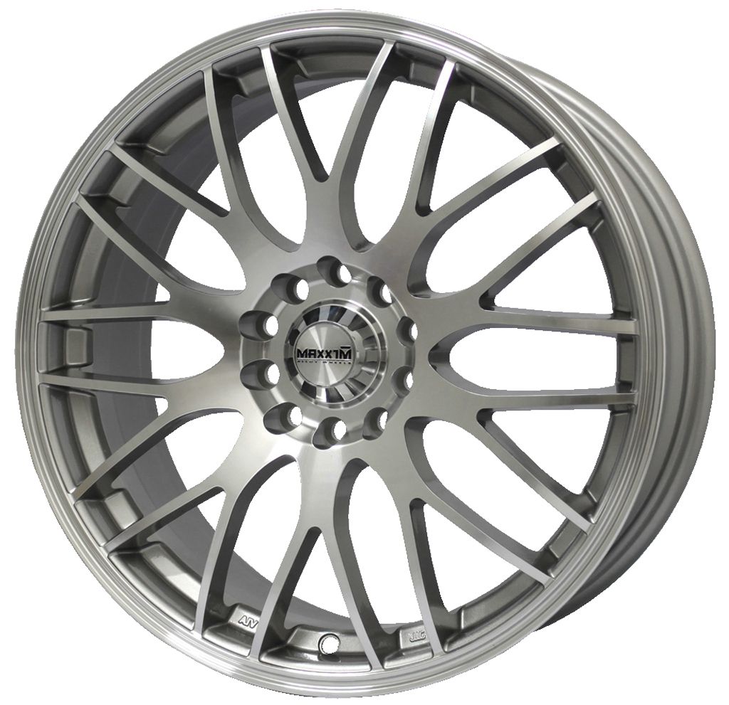 16 Maxxim Maze Silver Rims Wheels 16x7 40 5x114 3 Civic RSX DC5 Type R