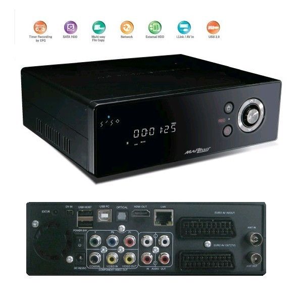 Markus 1TB HDD Digital Video Recorder HD Media Player Network HDMI USB