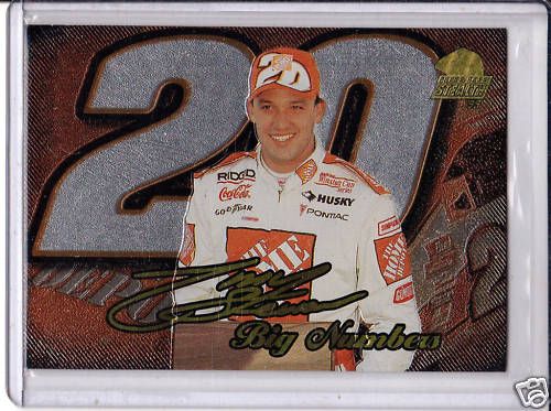 99 Press Pass Stealth Tony Stewart Big Numbers Promo