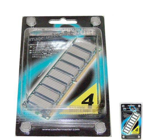 Cooler Master VGA RAM Passive Memory Cooling Kit UK