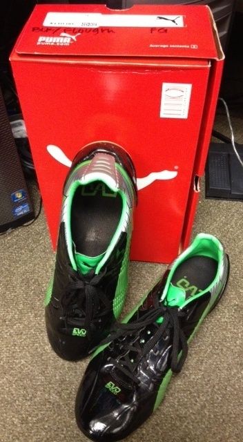 Mens Puma EvoSpeed FG Soccer Cleats ~ Size 9 NIB 