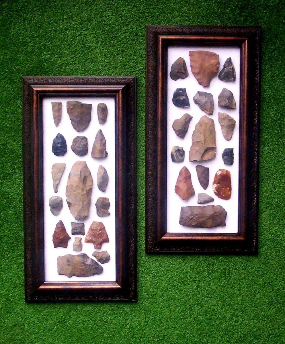 Tennessee Arrowheads Artifacts Great Twin Display